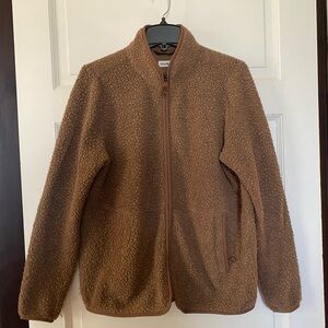 wool& Hilltop Fleece Jacket, Chestnut brown, size L